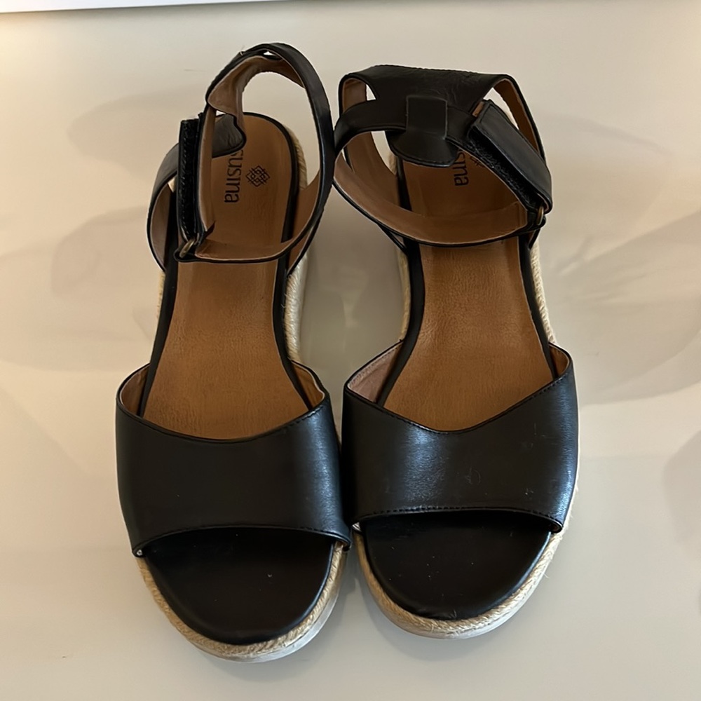 Susina platform ankle sandals - Picture 2 of 5